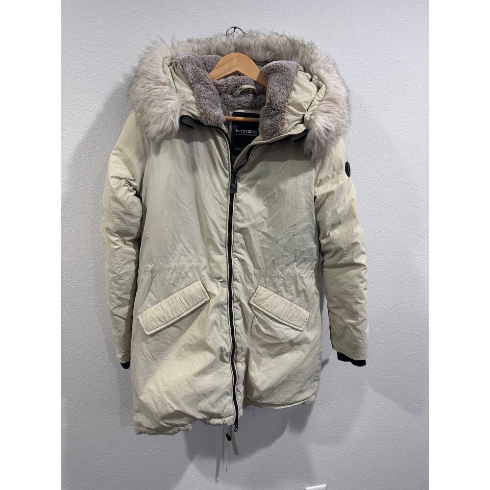Noize cream puffer jacket